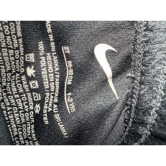 Nike Kids' Basketball Shorts - Black and White - Size 2T - Picture 3 of 4